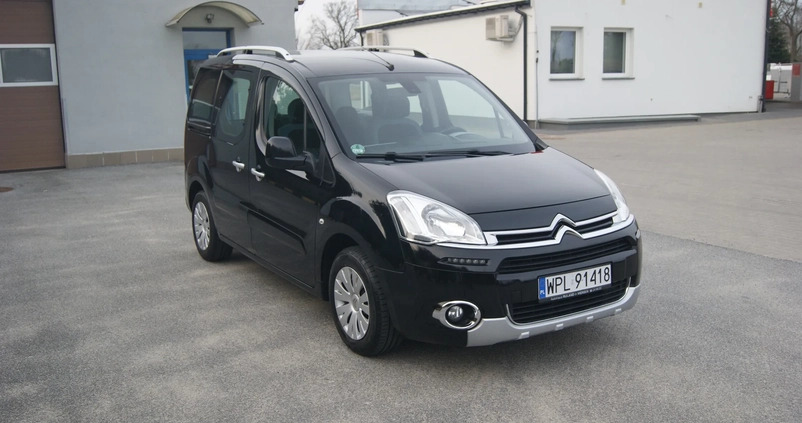 Citroen Berlingo cena 36900 przebieg: 186000, rok produkcji 2015 z Płock małe 497